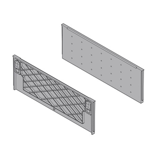 ORGA-LINE frame connecting piece for TANDEMBOX drawer - Wide version (64mm high x 176mm wide)