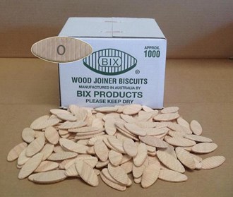 Wood Joining Biscuits in boxes of 1000 Size 0 Bix