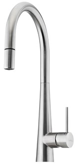 Essente Stainless Steel Goose Neck Pull Out Mixer