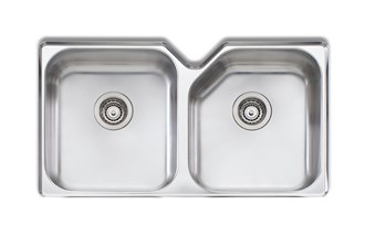 Oliveri Nu-Petite Double Bowl Undermount Sink