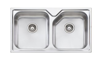 Oliveri Nu-Petite Double Bowl Sink
